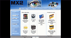 Desktop Screenshot of mx2boutique.com